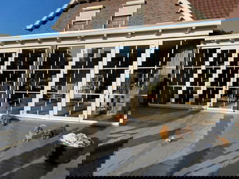 Terrasdeuren kunststof vakverdeling borstwering . Vele mogelijkheden - 1