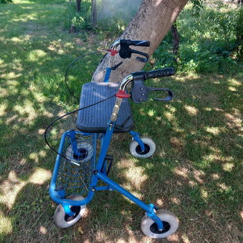 Rollator , premis - inklapbaar - met mandje - - 0