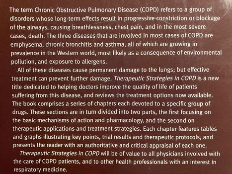 Therapeutic Strategies in COPD - Volume 1 - M. Cazolla - 1