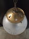 Mooie vintage hanglamp met bol van glas - 3 - Thumbnail