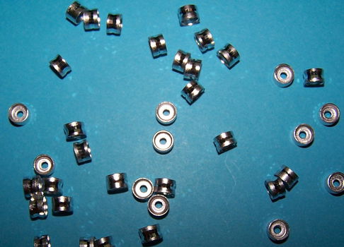 Aluminium spacer, zilver - 0