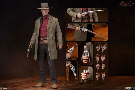 Sideshow Unforgiven Clint Eastwood Legacy Collection William Munny - 1