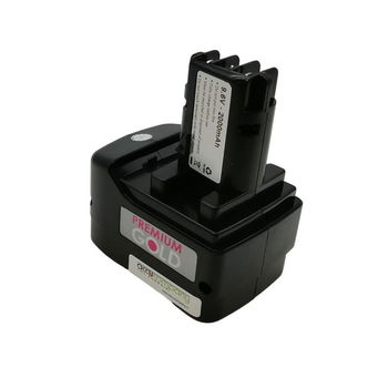 9.6V 2Ah NiMH accu geschikt voor Metabo - 0