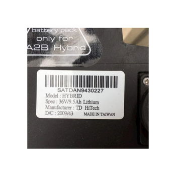 Fietsaccu revisie Velociti A2B 36V 13.2Ah Lithium - 2