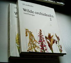 Wilde orchideeen van Europa, 2 delen compleet.