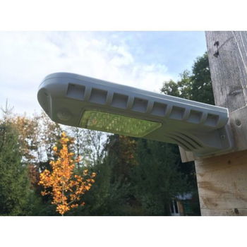 Solar LED 1000 lumen wandlamp met afstandsbediening en sensor - 2