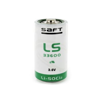 Saft LS33600 3.6V Lithium D batterij - 0