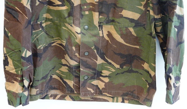 Jas, Gevechts, Uniform, M93, Woodland Camouflage, KL, maat: 6080/9500, 1990.(Nr.7) - 2