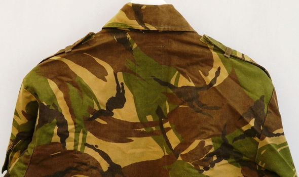 Jas, Gevechts, Uniform, M93, Woodland Camouflage, KL, maat: 6080/9500, 1990.(Nr.7) - 5