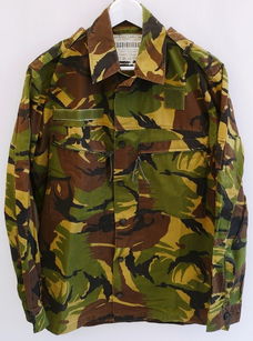 Jas, Gevechts, Uniform, M93, Zomer, Woodland Camouflage, maat: 6080/9500, KL, jaren'90.(Nr.4)