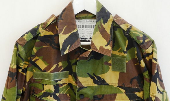 Jas, Gevechts, Uniform, M93, Zomer, Woodland Camouflage, maat: 6080/9500, KL, jaren'90.(Nr.4) - 1