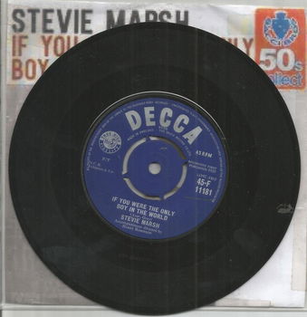 Stevie Marsh – If You Were The Only Boy In The World (1959) - 0