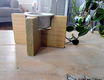 Ikea Snillrik - vintage houten waxinelichthouder met metalen cup (nieuw) - 2 - Thumbnail