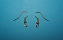 2 Oorhanger haakjes, goudkleurig - 0 - Thumbnail