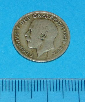 Groot-Brittannië - sixpence 1921 - zilver - 1