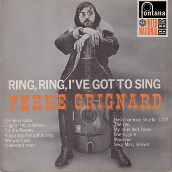 LP - Ferre Grignard - Ring, ring I've got to sing - 0