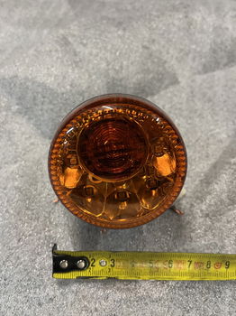 Harley 3 in 1 led achterlicht/remlicht/pinklicht, zwart glans, OEM 68449-07 - 1