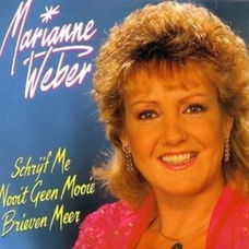 Marianne Weber – Schrijf Me Nooit Geen Mooie Brieven Meer (2 Track CDSingle)