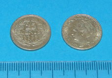 Nederland - kwartje 1939 - zilver