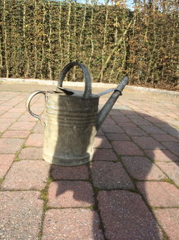 Cachepots, planten- of bloempotten en zinken gieter ideaal om bloemschikken of andere (lek vrij) - 7