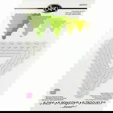 Sizzix - Framelits - Banners, pennant Scallop - 657571