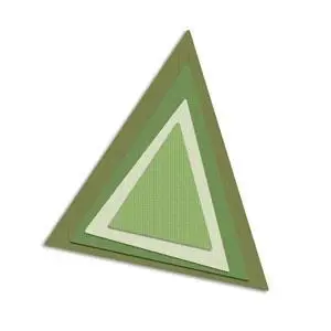 Sizzix - Framelits - Banners, Pennant Plain - 657570 - 0