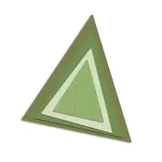Sizzix - Framelits - Banners, Pennant Plain - 657570