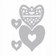 Sizzix - Thinlits - Medallion, Layering Heart - 658915 - 1 - Thumbnail
