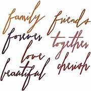 Sizzix - Thinlits - Handwritten Love - 660218