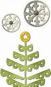 Sizzix - Thinlits - Christmas Tree & Snowflakes - 660726