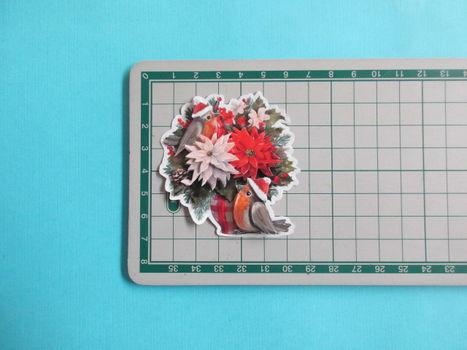ky419 KERST Yvonne / vogel / bloemen - 0