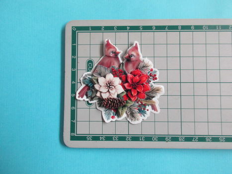 ky415 KERST Yvonne / vogels / bloemen - 0