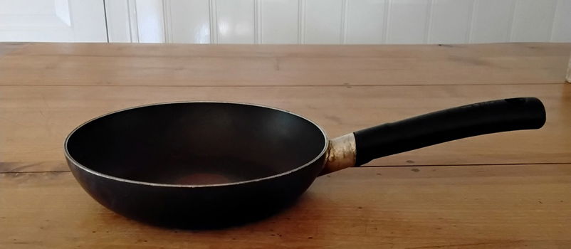 Tefal hotspot koekenpan en Flink wokpan met steel - 1