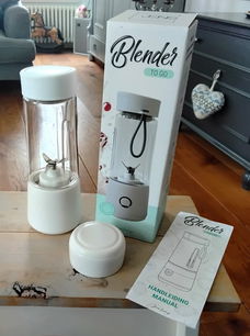 Jens Living - Blender to go (nieuw) - smoothies, shakes, cocktails - 400 ml