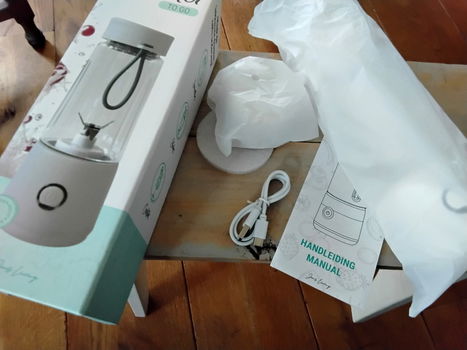 Jens Living - Blender to go (nieuw) - smoothies, shakes, cocktails - 400 ml - 1