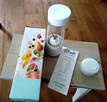 Jens Living - Blender to go (nieuw) - smoothies, shakes, cocktails - 400 ml - 6