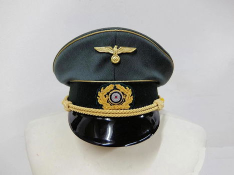 Pet,Kepi,Duitsland,WWII,Wehrmacht,Generaal - 0