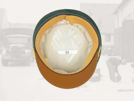 Pet,Kepi,Duitsland,WWII,Wehrmacht,Generaal - 6