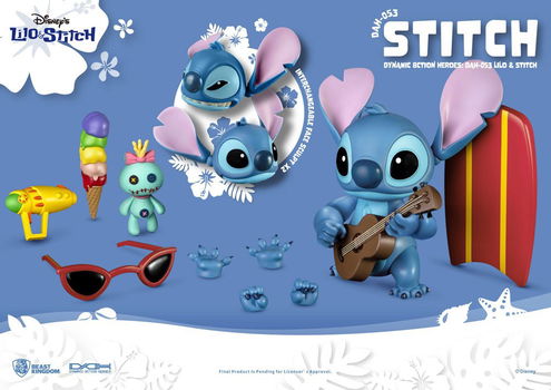 Beast Kingdom Lilo Stitch Dynamic 8ction Heroes Action Figure - 6