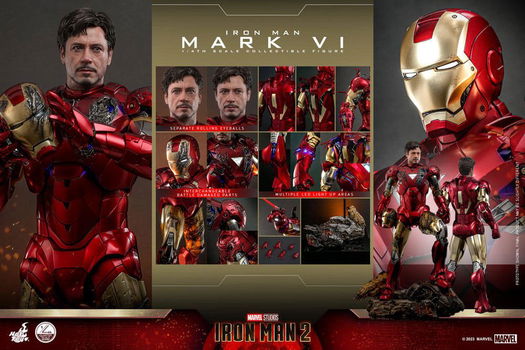 Hot Toys QS025 Iron Man 2 Iron Man Mark VI - 1