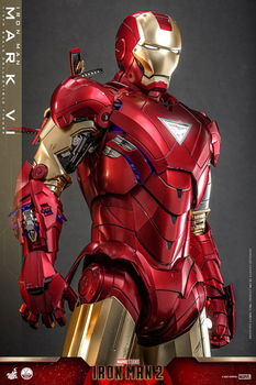 Hot Toys QS025 Iron Man 2 Iron Man Mark VI - 6
