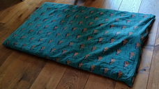 Snoozzzeee dog - Hondenkussen - dekbed + hoes - 140 cm×80 cm - hondendekbed