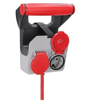 Mobiel verdeelblok met 10 meter verlengkabel 230V - 1