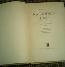 Naerdincklant. Gooise studies. Dr. A.C.J. De Vrankrijker.