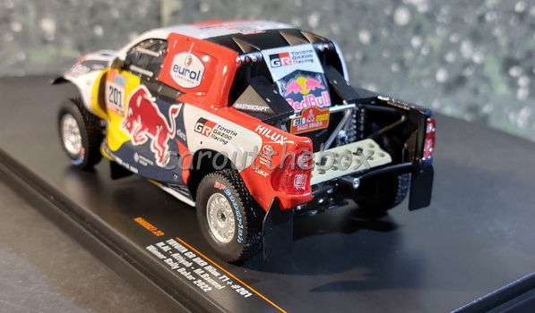 Toyota GR DKR Hilux #201 rally Dakar 2022 1:43 Ixo 1151 - 2