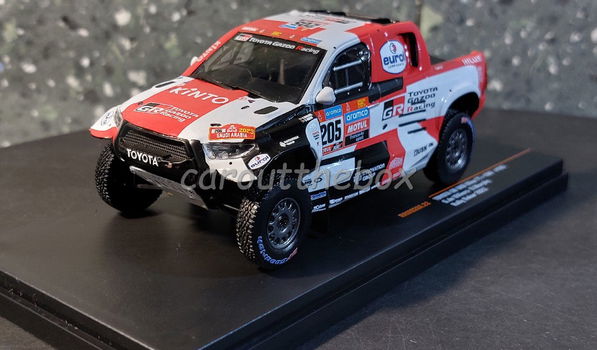 Toyota GR DKR Hilux #205 rally Dakar 2023 1:43 Ixo 1152 - 1
