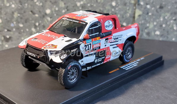Toyota GR DKR Hilux #217 rally Dakar 2023 1:43 Ixo 1153 - 1