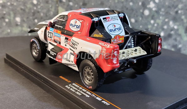Toyota GR DKR Hilux #217 rally Dakar 2023 1:43 Ixo 1153 - 2