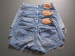 Levi Short Jeans 501 maat S - 1 - Thumbnail