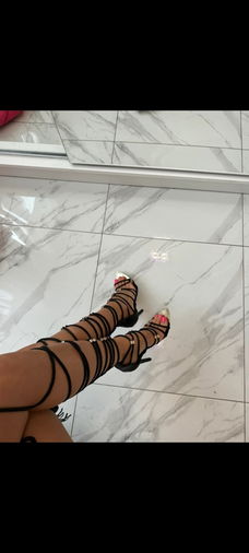 Hoge stiletto hakken maat 38